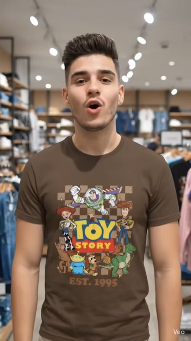 Camiseta Adulto e Infantil Toy Story Unissex  Estampada Divertida 100% Algodão