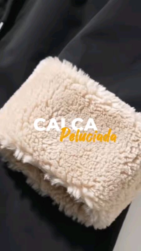 calca moletom peluciada inverno #moletom #inverno #conforto #frio #ofertashopee