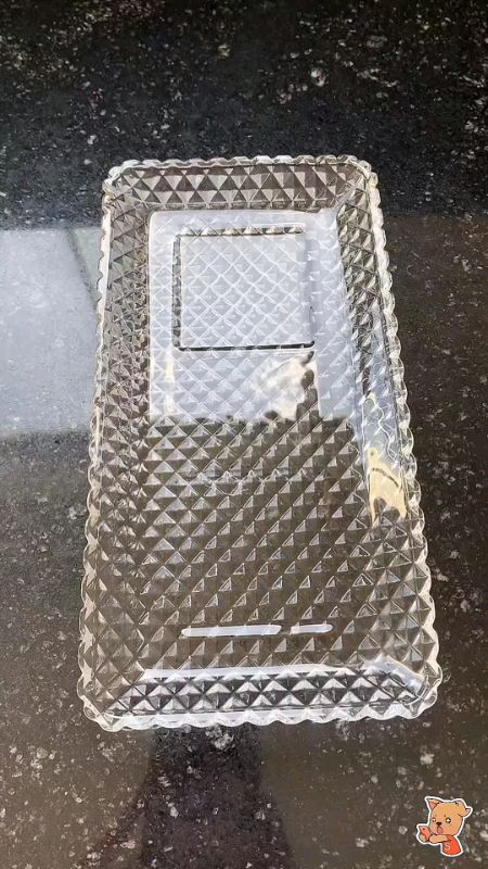 Travessa de Cristal. #cozinha #casa #decoração