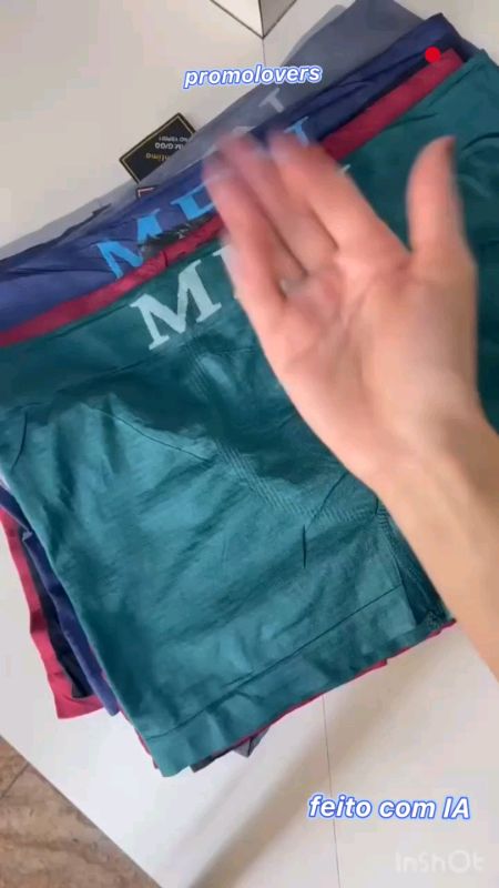 Kit 10 Cuecas Boxers Premium Masculina Adulto de Microfibra #coeca #recomendo #coecamasculina #publi