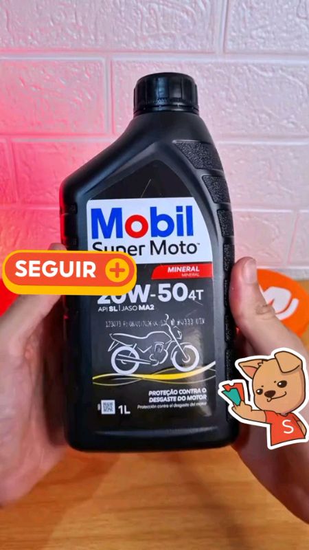 adicione ao carrinho #oleo #oleomobil #oleopramoto #mobil20w50 #óleo4t #4tempo #oleo4tempo #fazer #twister #fan #titan #suzuki #150cc #250cc #300cc