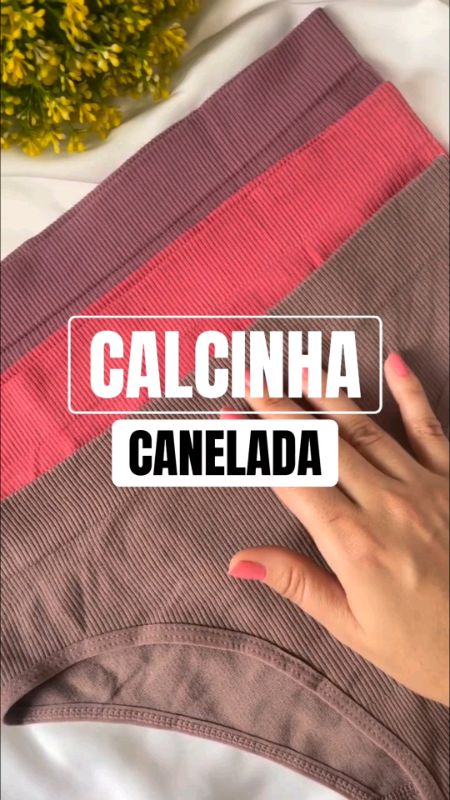 calcinha canelada! #calcinhacanelada #calcinhas #calcinhaconfortavel #modaintima #pecasintimas #roupasintimas #confortoeestilo #lingerie #calcinha