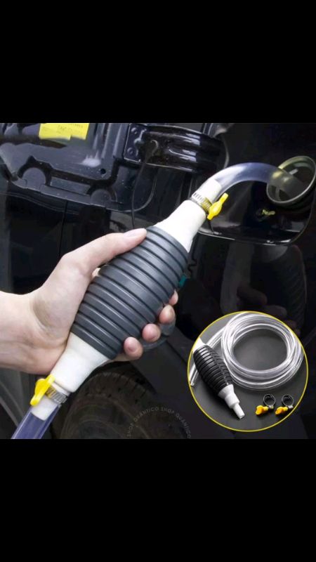 Bomba de Sucção Manual Multiuso #moto #veiculos #carros #caminhao