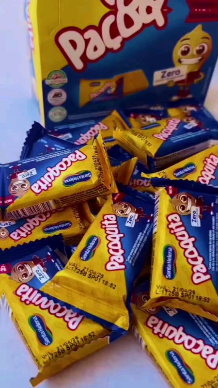 Paçoquita Zero Açúcar Diet Santa Helena - Caixa com 24 Unidades de 18g (peso da cx total 432g)