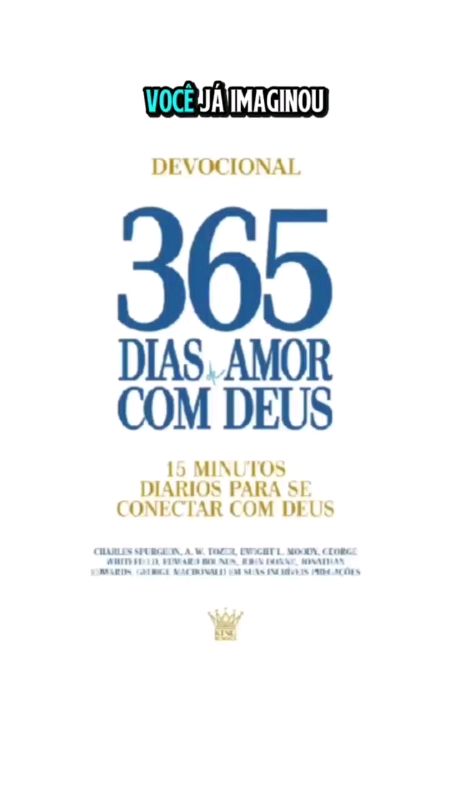 Devocional 365 dias#devocional365dias #livro #publi #
