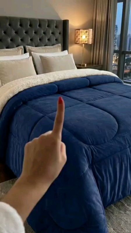 Cobertor coberdrom polar dupla face casal, bem quentinho #cobertor #frio #inverno  #coberdrom #videodeia #ia  #viral #shopee