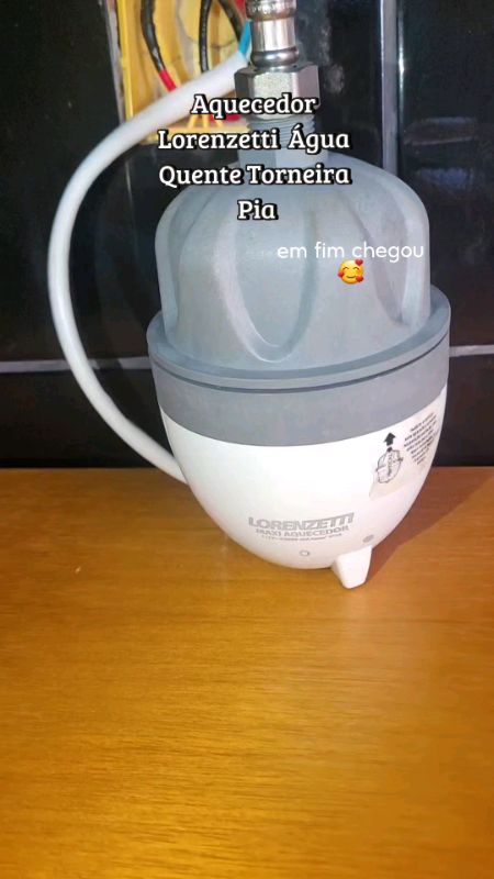 Aquecedor Lorenzetti para Torneira de Pia Água Quente #AQUECEDORLORENZETTI #aquecedorparatorneira #aquecedortorneira