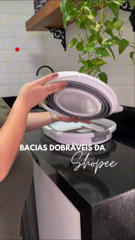 Balde bacia dobrável retratil. #balde #bacia #dobravel #retratil