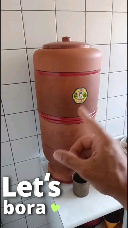 #filtrodebarro #10l #agualimpa #feitonaroça #margotshopee