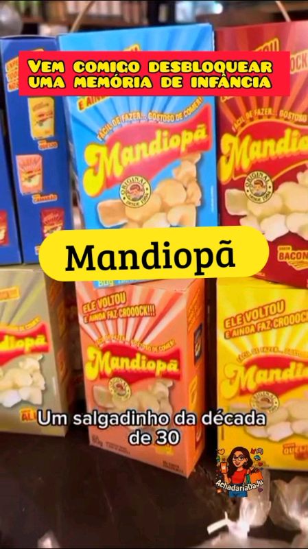 Mandiopã Diversos Sabores é só Escolher Caixinhas com 80 gr Mandiopan Mandiopa #mandiopa #Mandiopã #salgadinho #Snack #vintage #sabordeinfancia