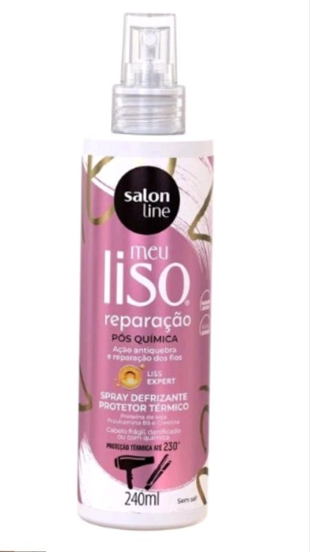 spray desfrizante Salon LINE #desfrizante #salonline #cabelos #frizz