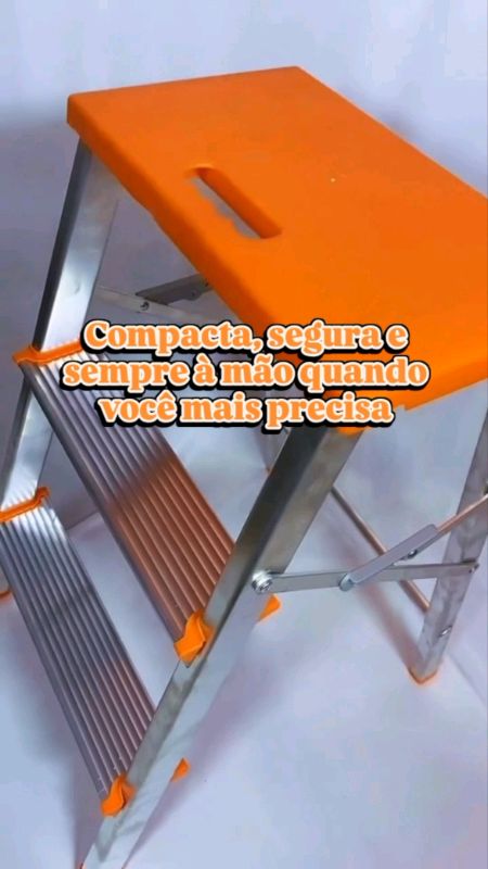 Escada de Alumínio 3 Degraus #escada #aluminio #3degraus
