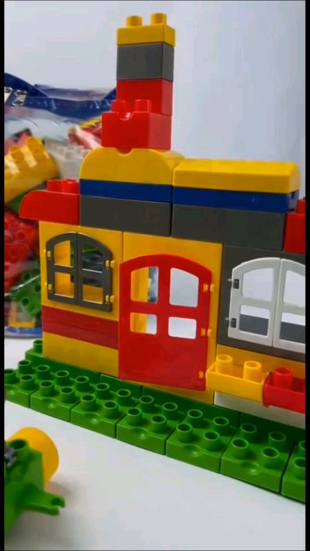 Blocos De Montar Educativo Encaixe Grande 250 Peças #blocosdemontar #blocoseducativos #brinquedoseducativos #brinquedosinfantis #diadascriancas