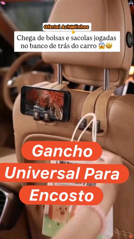 Gancho Universal Para Encosto#gancho #Universal #encosto #fretegratis #shopee