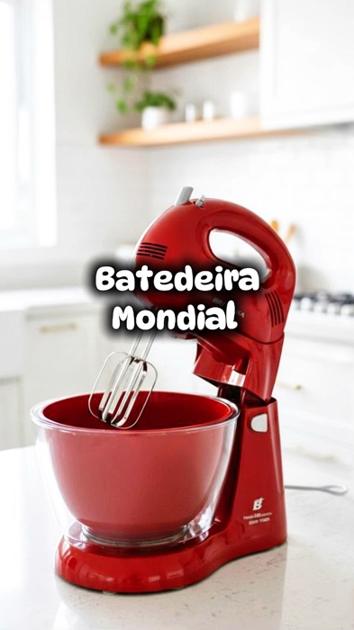 Batedeira Mondial #batedeira #batedeiramondial #batedeiravermelha #BatedeiraPotente #batedeiraDeMesa