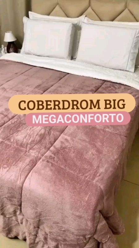 COBERTO EDEDROM mega conforto #cobertor #ededrom #conforto #Duplo