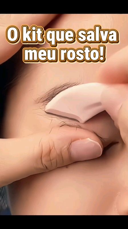 Kit navalha e tesoura com pente para sobrancelha.#sobrancelha #cupom #achadinho #kitsobrancelha