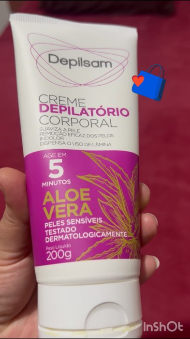 Creme depilatório corporal, tira todos os pelos 🥰#depilacao #cremedepilatorio #creme