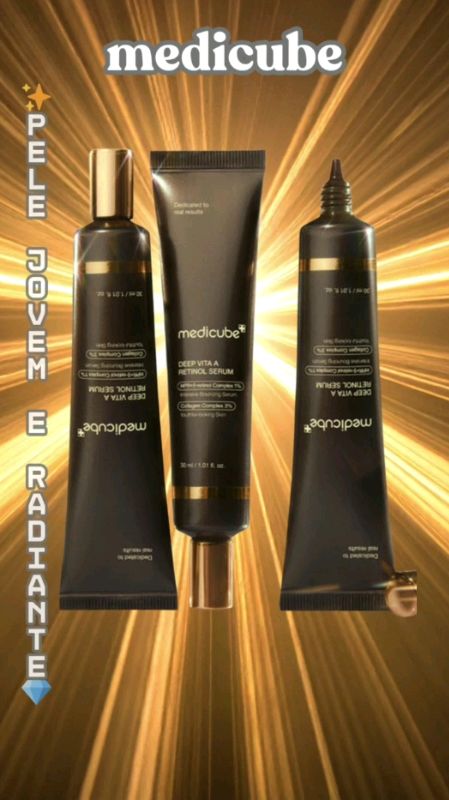 Medicube Deep Vita A Retinol Serum#AntiIdade #PeleJovem #BelezaCoreana#pelesensivel #peleluminosa #pele  #cuidadocompele #beleza #BelezaCoreana