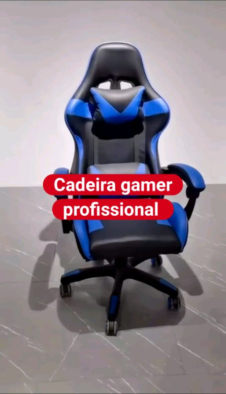 Cadeira gamer profissional ajustável #cadeiragamer #quarto  #ajustavel #jogos #escritorio
