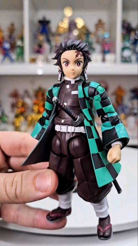 boneco action figure Demon Slayer original #demonSlayer #kimetsunoyaiba #actionfigure #actionfigureoriginal #actionfigureanime #colecionavel #Colecion