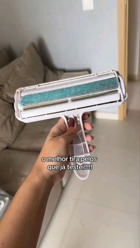 Deixa tudo limpinho e sem pelos 🐶🐈 #pelos #pet #limpeza