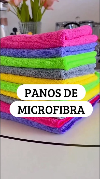 Panos de microfibra