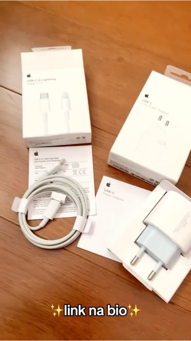 Fonte Carregador Turbo + Cabo Tipo C USB-C Original ⚡ carregamento rápido, seguro e eficiente #carregadorturbo #cabotipoC #usbc #CarregadorOriginal