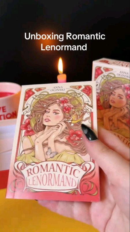 Romantic Lenormand 🛍️🛒❤️ #baralhocigano #tarot #romantic #lenormand