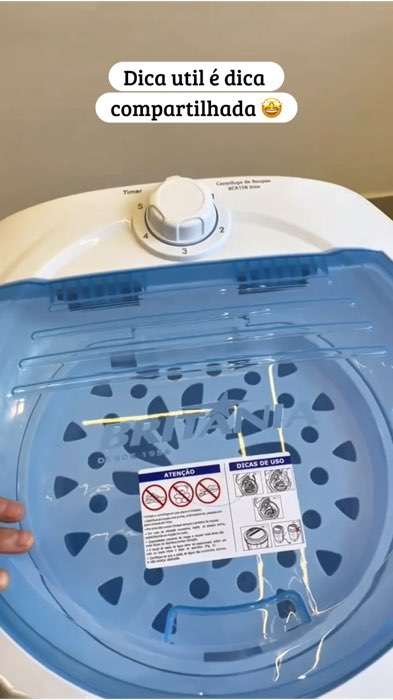 Centrifuga de roupa 15 kg Britânia #centrifuga #lavaroupas #britania #15kg #casanova
