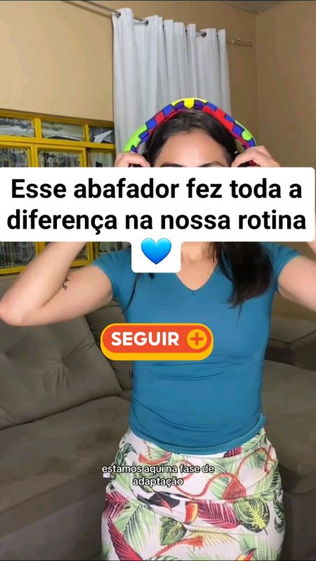 Adicione no carrinho 👆🏻 Abafador Autista com Capinha Costurada Personalizada #AbafadorAutista #ConfortoSensorial #Inclusão #tea