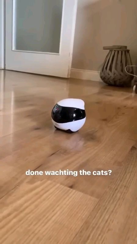 Câmera robô inteligente de vigilância smart wi-fi segurança Enabot Ebo Se #seguranca #camera #camerarobo #tecnologia #casainteligente #monitoramento