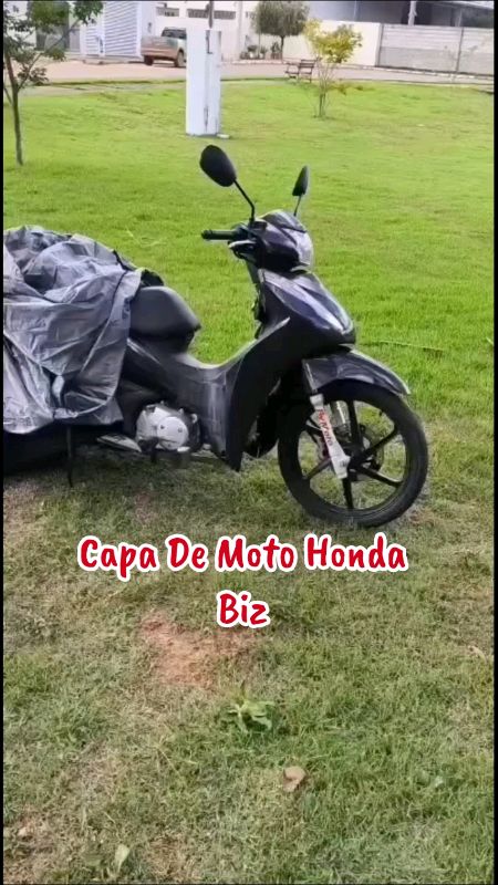 Capa de cobrir moto Honda Biz#capamoto #capa #capaimpermeavel #capaprotecao