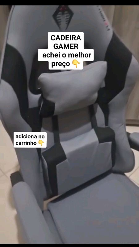 Adicione no carrinho Cadeira Gamer barata .Cadeira Gamer#cadeiragamer