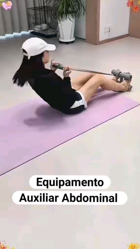 Equipamento auxiliar abdominais fitness unissex muscular abdominal #EquipamentoAbdominal #SuporteAbdominal #Academia #Fitness #AuxiliarAbdominal