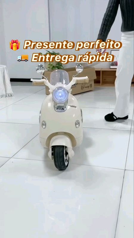 Scooter infantil 🛵✨ seguro, lindo e super divertido! 💕 #ScooterInfantil #MotoInfantil #Brinquedo #Diversao #ShopeeBrasil