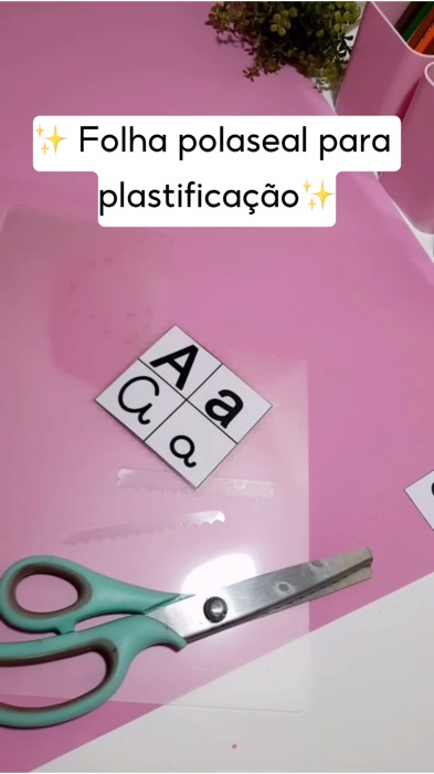 Folha polaseal para plastificação! #achadosperso #folhapolaseal #plastificaçao