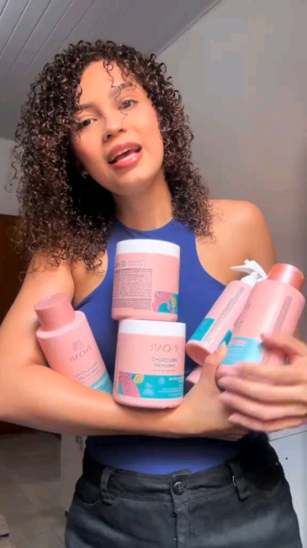Inoar Kit Capilar Completo Meu Cacho. #kit #capilar #shampoo #cond #creme #fluido #mascara #gelatina