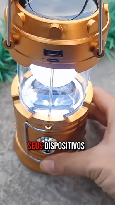 Luminária lâmpada