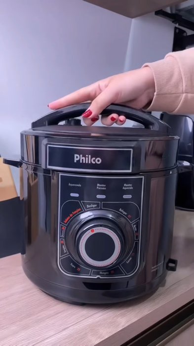 Essa panela elétrica Philco faz comida completa sem ficar vigiando 🍲 ✔️  #panela #cozinhar #panelapratica #achadinhos #shopee