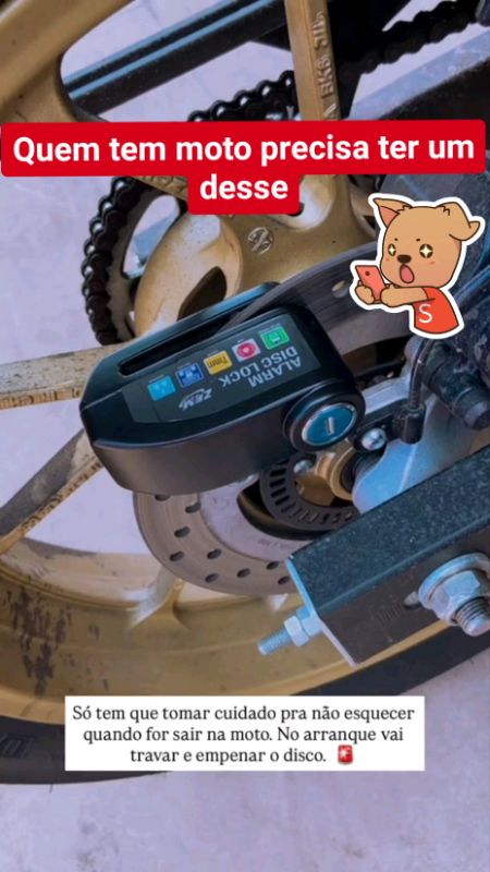#travadediscomoto #travadedisco #moto #seguranca #antifurto #travadediscodefreio #motouber #ProtejaSuaMoto #shopee #shopeebrasil #sho #donasho