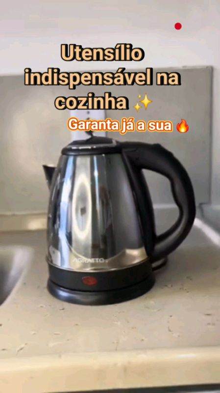 #chaleira #elétrica #Inox #cozinha #donadolar #viral