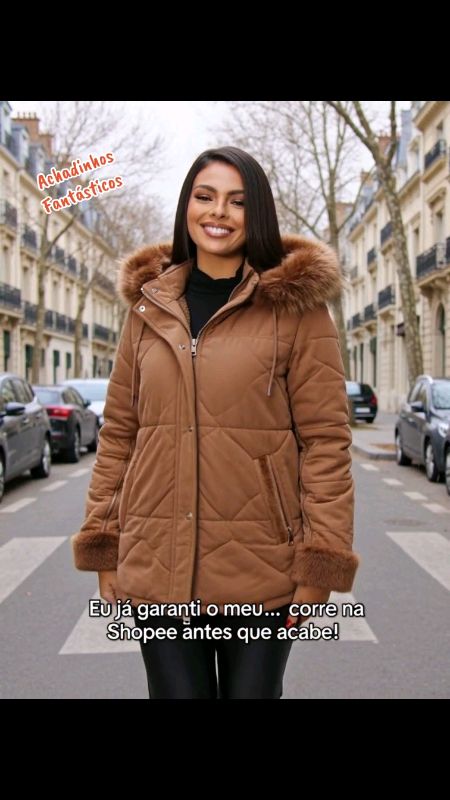 #jaquetafeminina#jaquetainverno#jaquetapeluciadafeminina  #roupafeminina #casaco #casacoinverno #feminino
