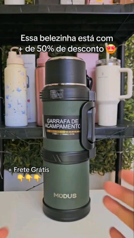 garrafa térmica inox #garrafa #térmica #inox #2.4litros