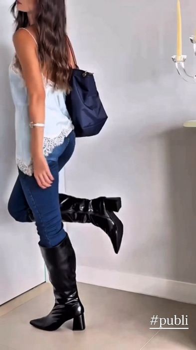 Bota Montaria Feminina Lançamento Salto Grosso Bico Fino Cano Longo Blogueira Fashion Festa Rodeios #botacanoalto #BotaFeminina #bota #botaconfortavel