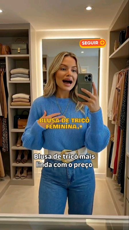 blusa de tricô feminina #Blusadetricô #blusadetrico #blusadefrio #BLUSADETRICÔFEMININA #frio #inverno #modainverno #modafeminina#blusamangalonga