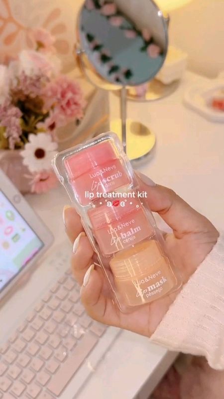 #LipCare #KitLabial #LipTreatment #LipMask #LipBalm #LábiosHidratados #Skincare #CuidadosComOsLábios #BeautyCare #GlowUp #RotinaDeBeleza #Autocuidado