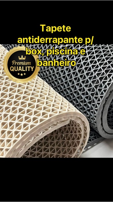 Tapete antiderrapante p/ box, piscina e banheiro, segurança p/ idoso e criança, fácil de limpar #tapeteantiderrapante #tapetebox #segurancabanheiro #a