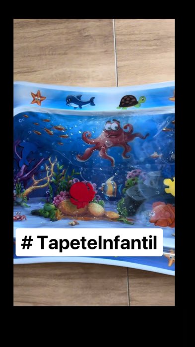 ￼#tapete  #infantil  #de  #água  #inflável  #para  #bebê  #sensorial  #coordenação  #motora  #brinquedo  #educativo #tapeteinfantil