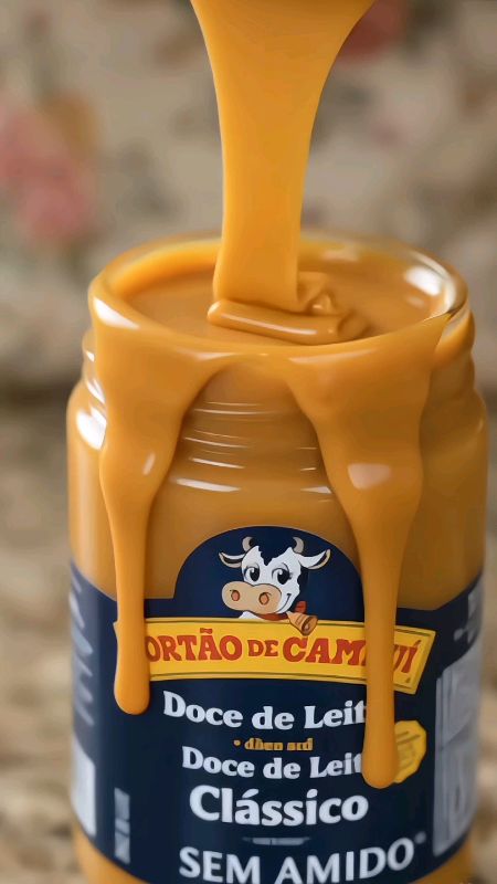 Doce de Leite Clássico Portão de Cambuí(410g): a união perfeita entre cremosidade e qualidade, com fórmula zero amido.#docedeleite